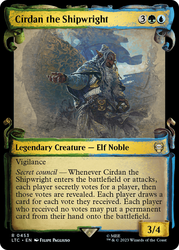 Image of Cirdan the Shipwright (Showcase Scrolls) (LTC-453) - Tales of Middle-earth Commander: (Showcase)