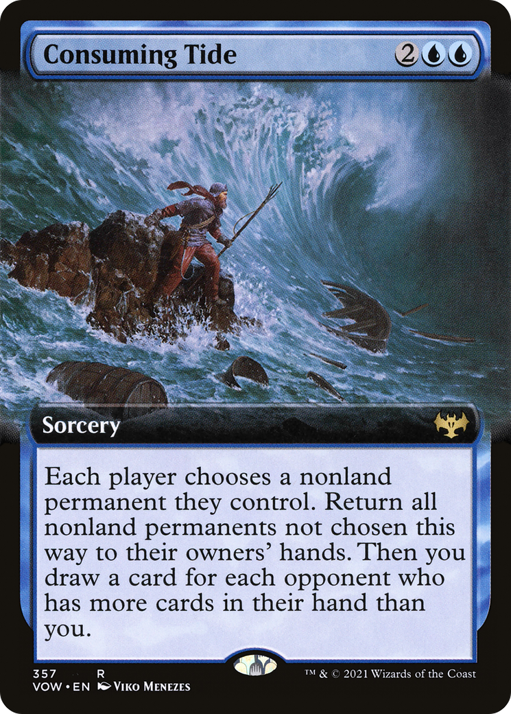 Image of Consuming Tide (Extended Art) (VOW-357) - Innistrad: Crimson Vow: (Extended Art)