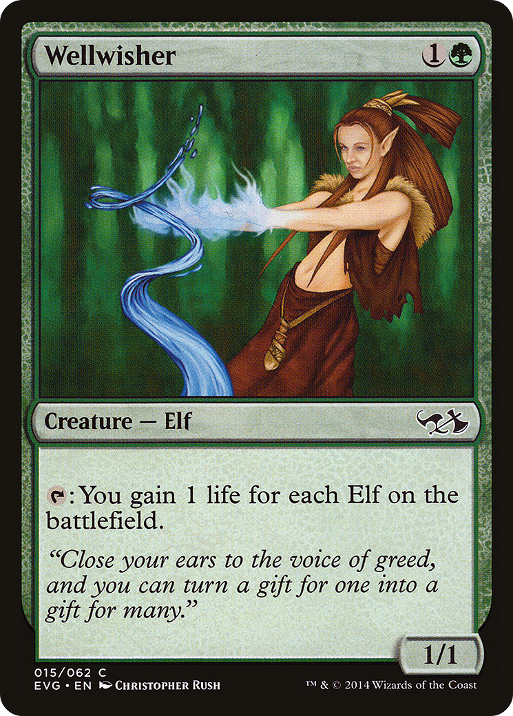 Image of Wellwisher (DD3-) - Duel Decks Anthology: Elves vs. Goblins