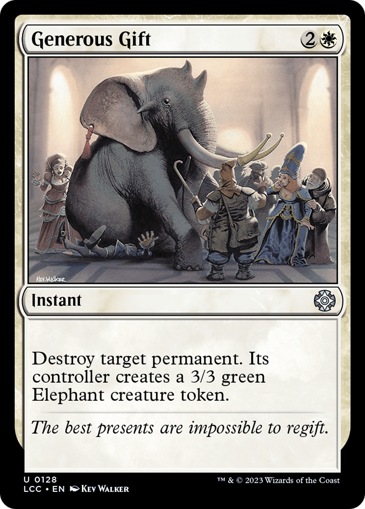 Image of Generous Gift (LCC-128) - The Lost Caverns of Ixalan Commander