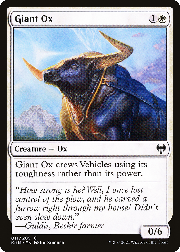 Image of Giant Ox (KHM-011) - Kaldheim