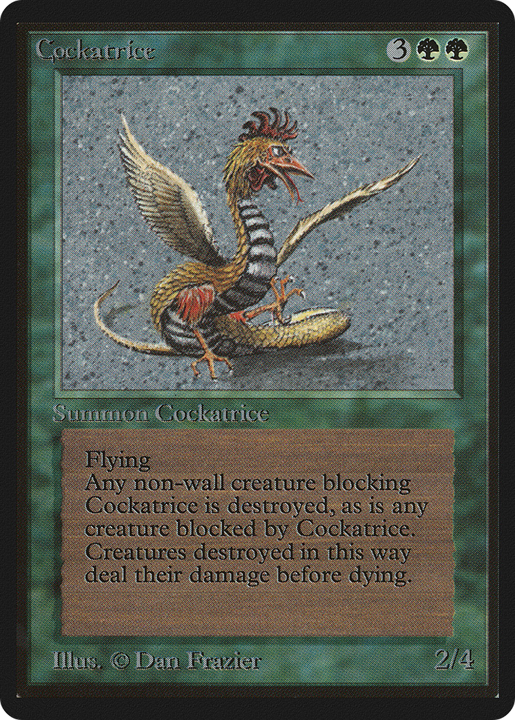 Image of Cockatrice (LEB-) - Limited Edition Beta