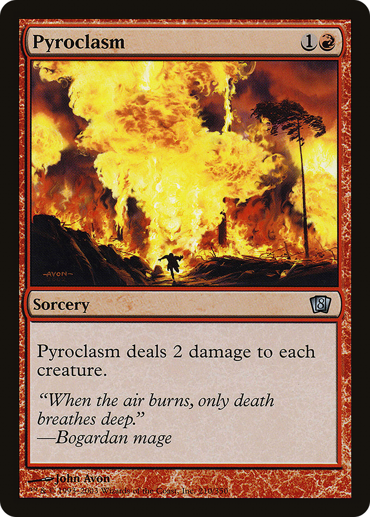 Image of Pyroclasm (8ED-210) - 8th Edition