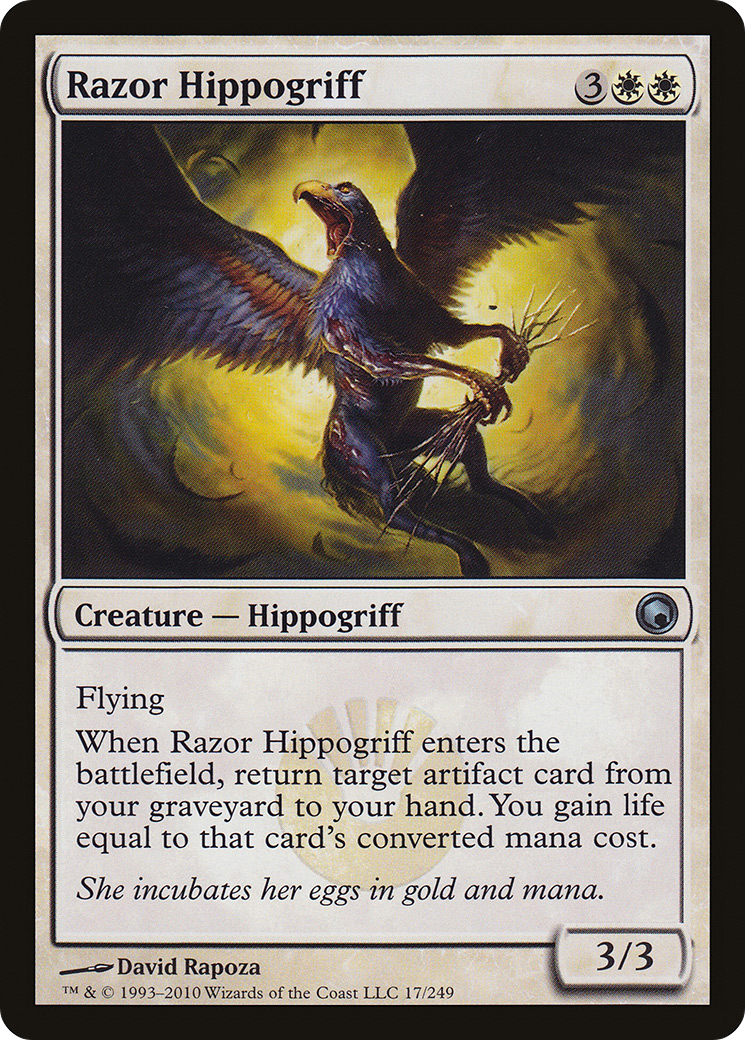 Image of Razor Hippogriff (SOM-017) - Scars of Mirrodin