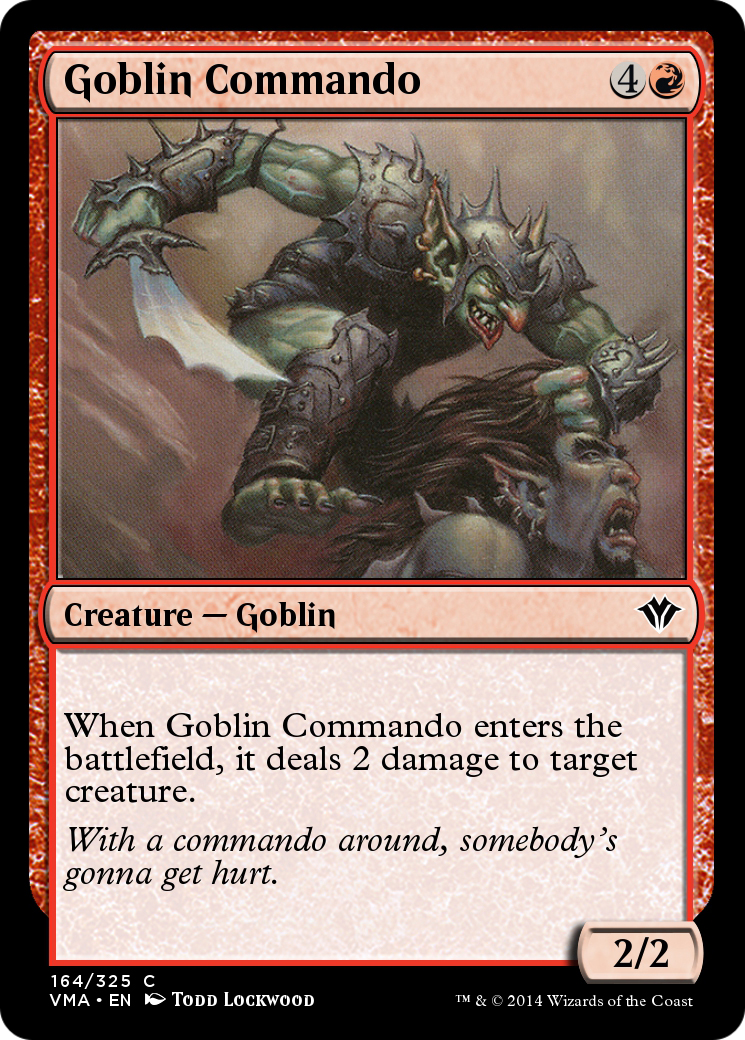 Image of Goblin Commando (VMA-164) - Vintage Masters