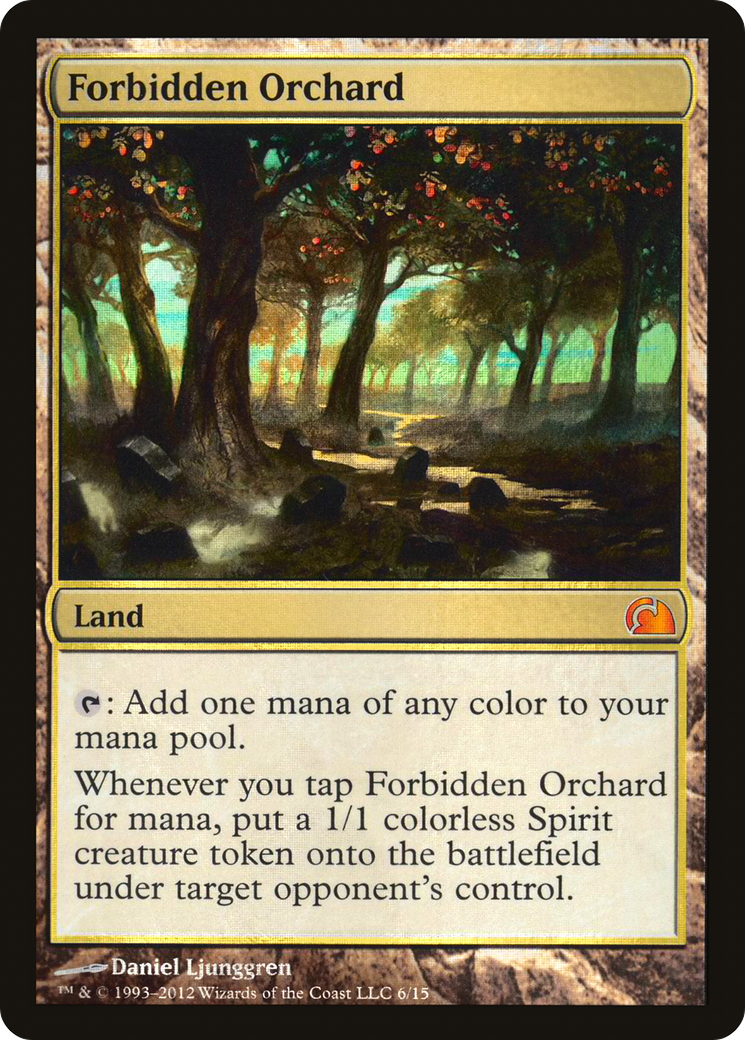 Image of Forbidden Orchard (V12-006) - From the Vault: Realms Foil