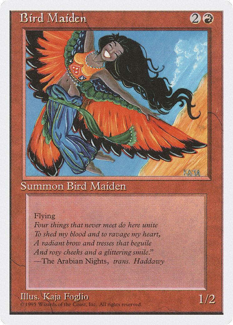 Image of Bird Maiden (4ED-195) - Fourth Edition