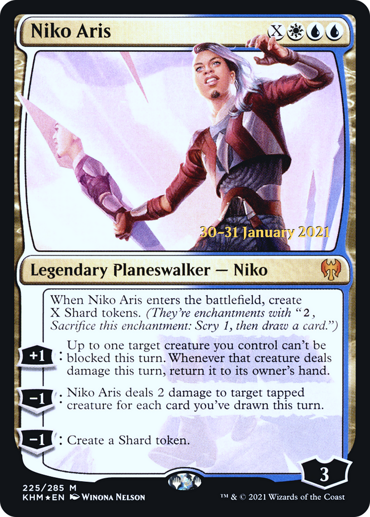 Image of Niko Aris (PRE-225) - Kaldheim Promos Foil