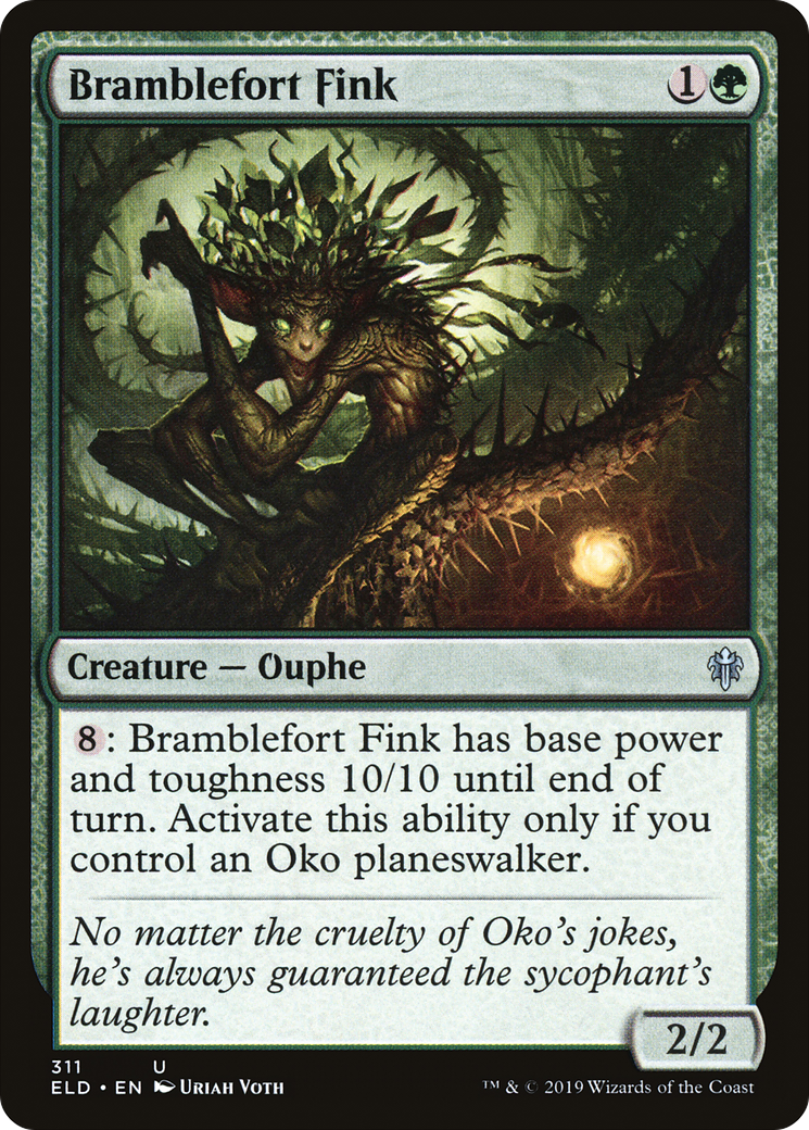 Image of Bramblefort Fink (ELD-311) - Throne of Eldraine