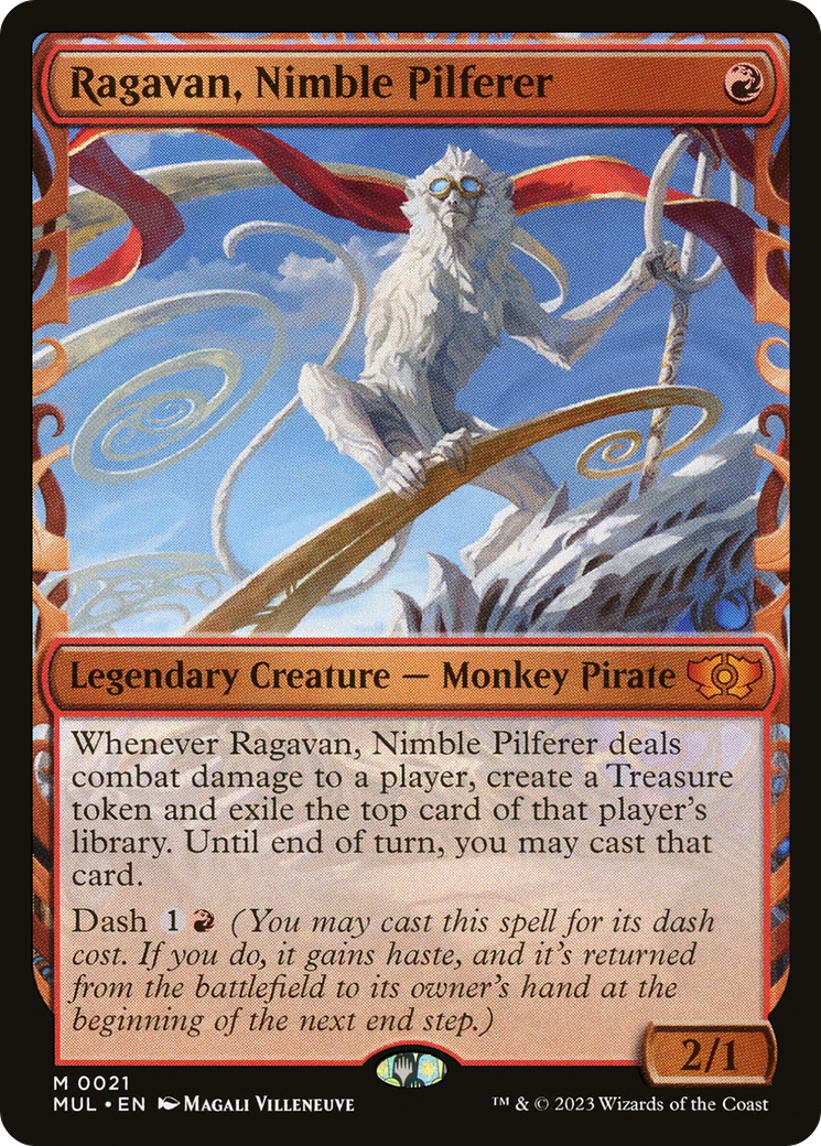 Image of Ragavan, Nimble Pilferer (MUL-021) - Multiverse Legends: (Showcase)