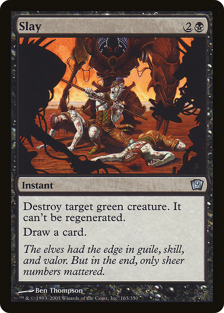 Image of Slay (9ED-163★) - 9th Edition Foil