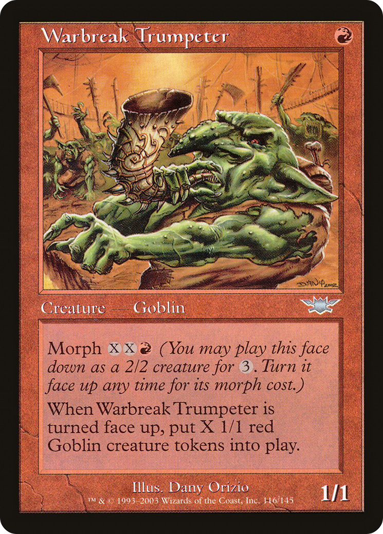 Image of Warbreak Trumpeter (LGN-116) - Legions