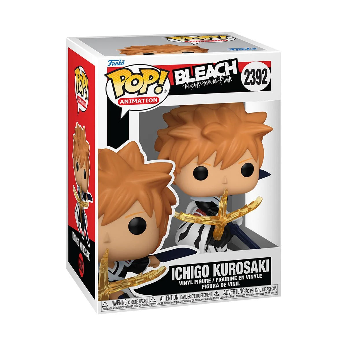 Image of Bleach: Thousand-Year Blood War Ichigo Kurosaki Funko Pop! Vinyl Figure #2392