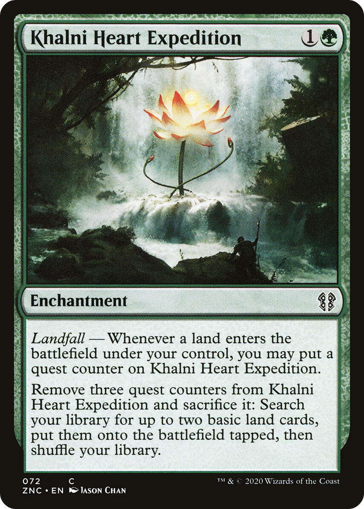 Image of Khalni Heart Expedition (ZNC-072) - Zendikar Rising Commander