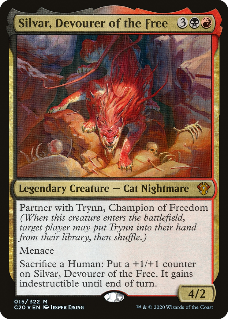 Image of Silvar, Devourer of the Free (C20-015) - Commander 2020