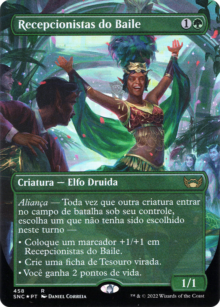 Image of Gala Greeters (Portuguese) (UMP-458) - Streets of New Capenna (Borderless) Foil