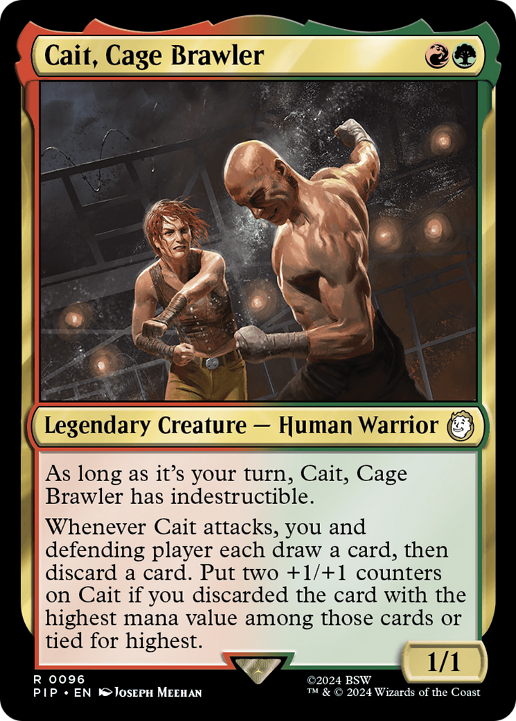 Image of Cait, Cage Brawler (PIP-096) - Fallout