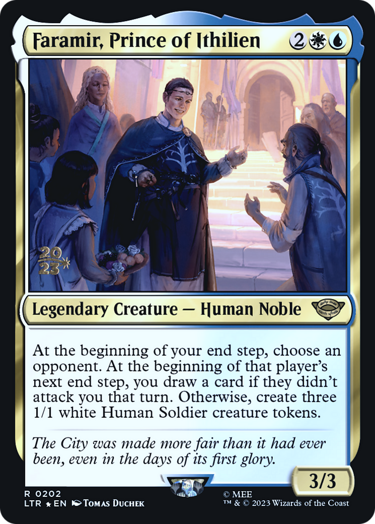 Image of Faramir, Prince of Ithilien (PRE-202) - Tales of Middle-earth Promos Foil