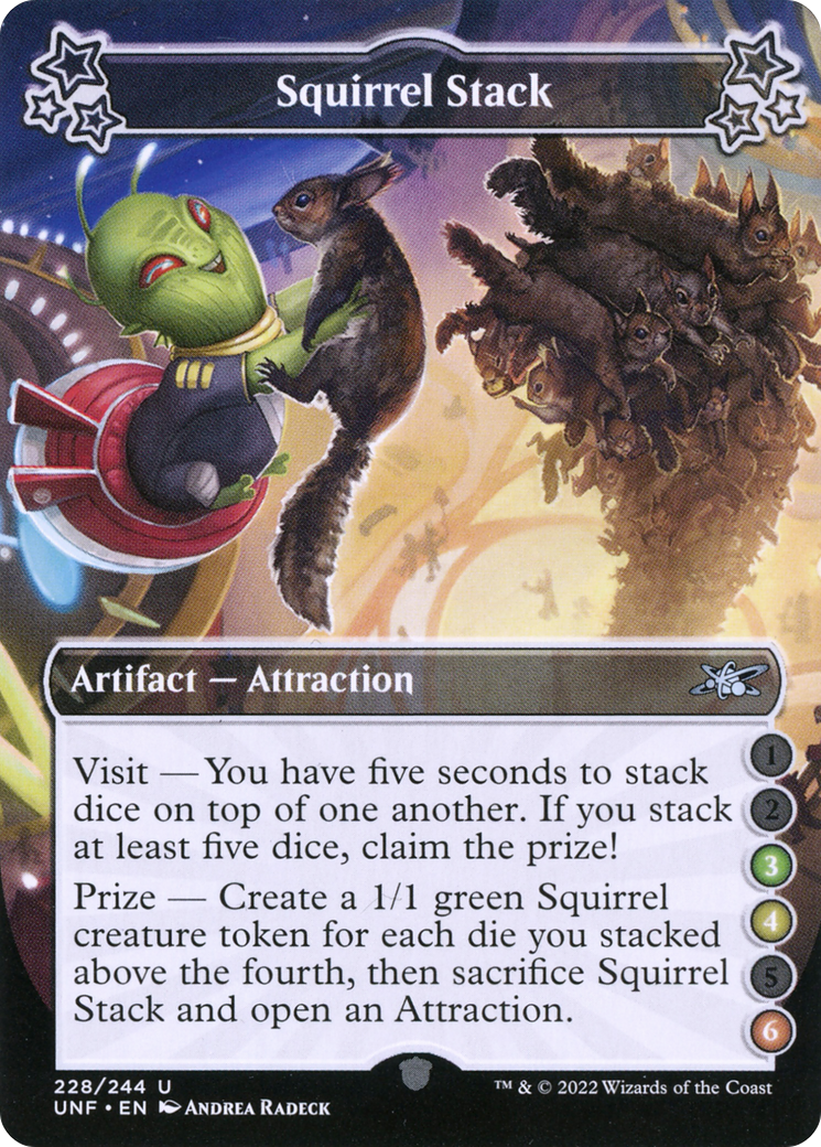 Image of Squirrel Stack (3-4-6) (UNF-228) - Unfinity Foil