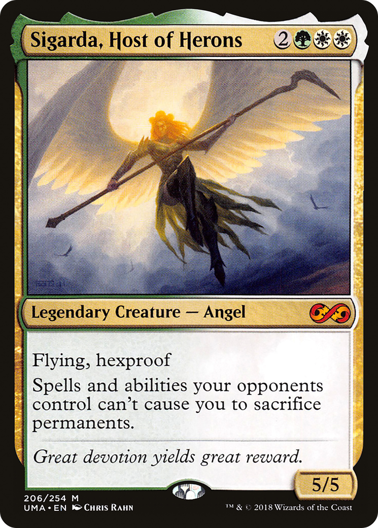 Image of Sigarda, Host of Herons (UMA-206) - Ultimate Masters