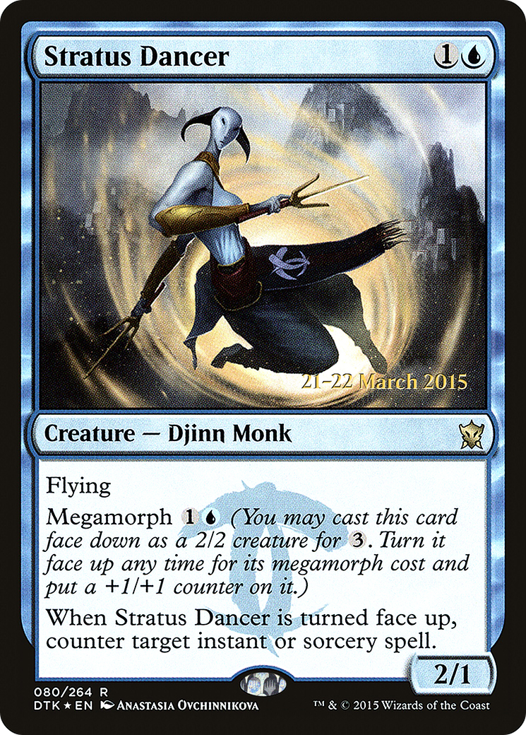 Image of Stratus Dancer (PRE-080) - Dragons of Tarkir Promos Foil