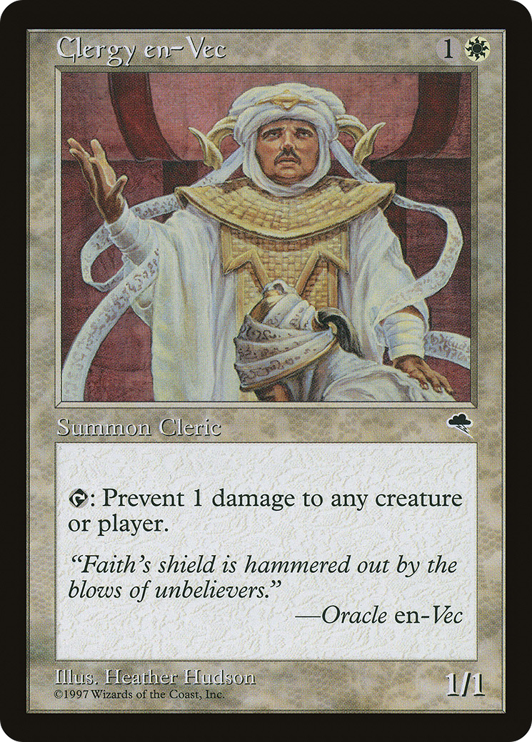 Image of Clergy en-Vec (TMP-014) - Tempest