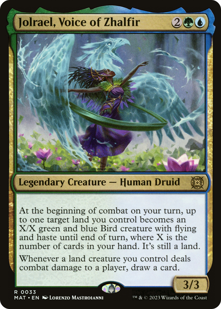 Image of Jolrael, Voice of Zhalfir (MAT-033) - March of the Machine: The Aftermath Foil
