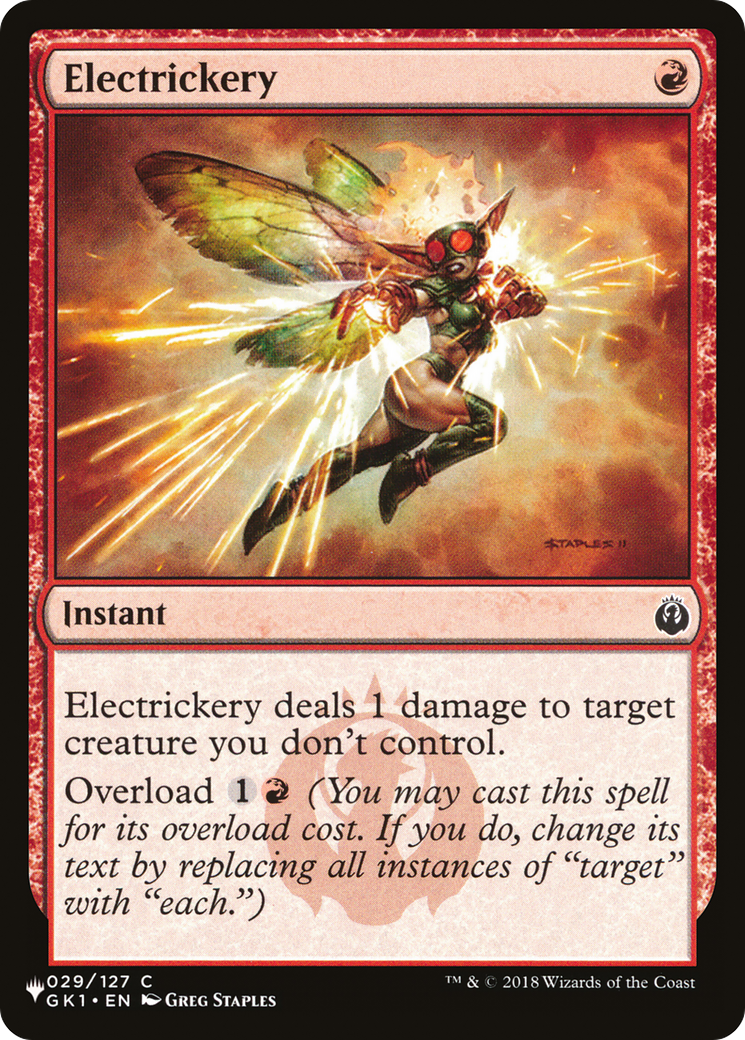 Image of Electrickery (LIST-GK1-29) - The List