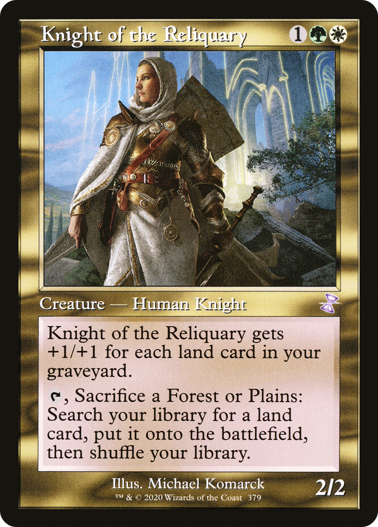 Image of Knight of the Reliquary (TSR-379) - Time Spiral Remastered Foil