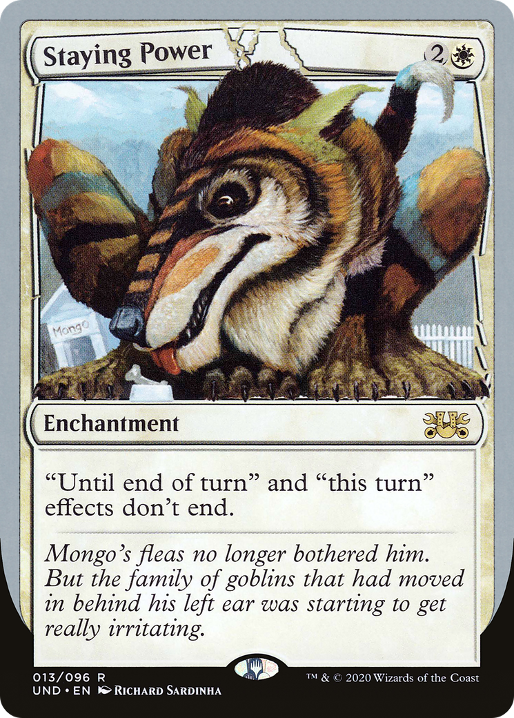 Image of Staying Power (UND-013) - Unsanctioned