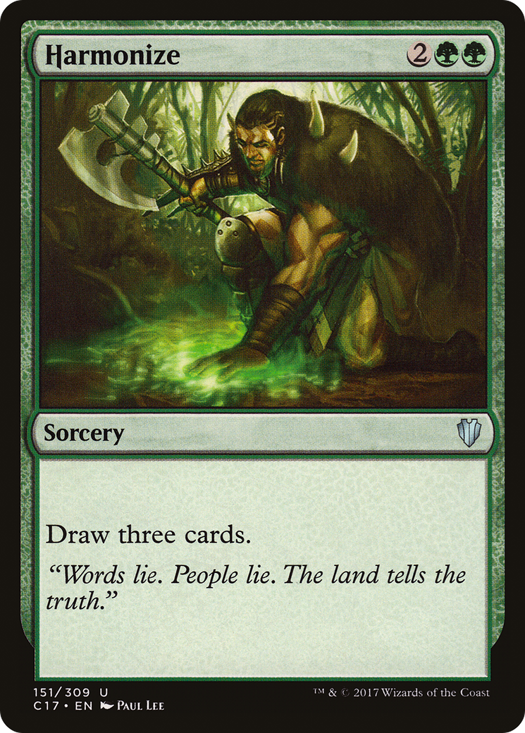 Image of Harmonize (C17-151) - Commander 2017