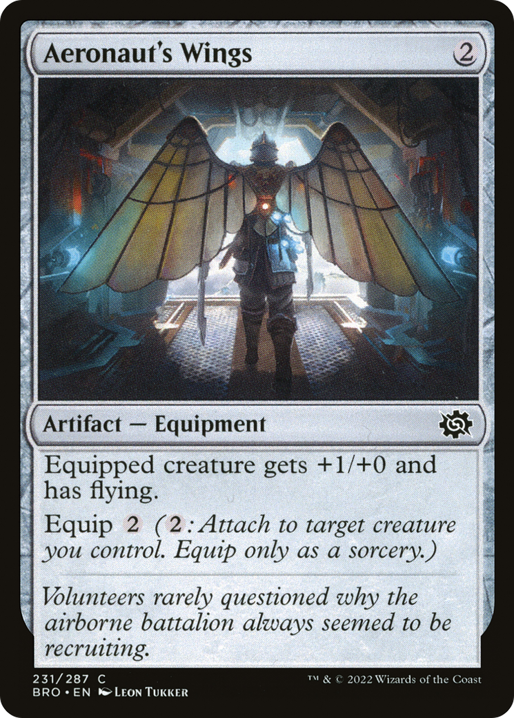 Image of Aeronaut's Wings (BRO-231) - The Brothers' War