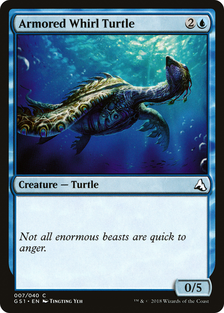 Image of Armored Whirl Turtle (GS1-007) - Global Series Jiang Yanggu & Mu Yanling