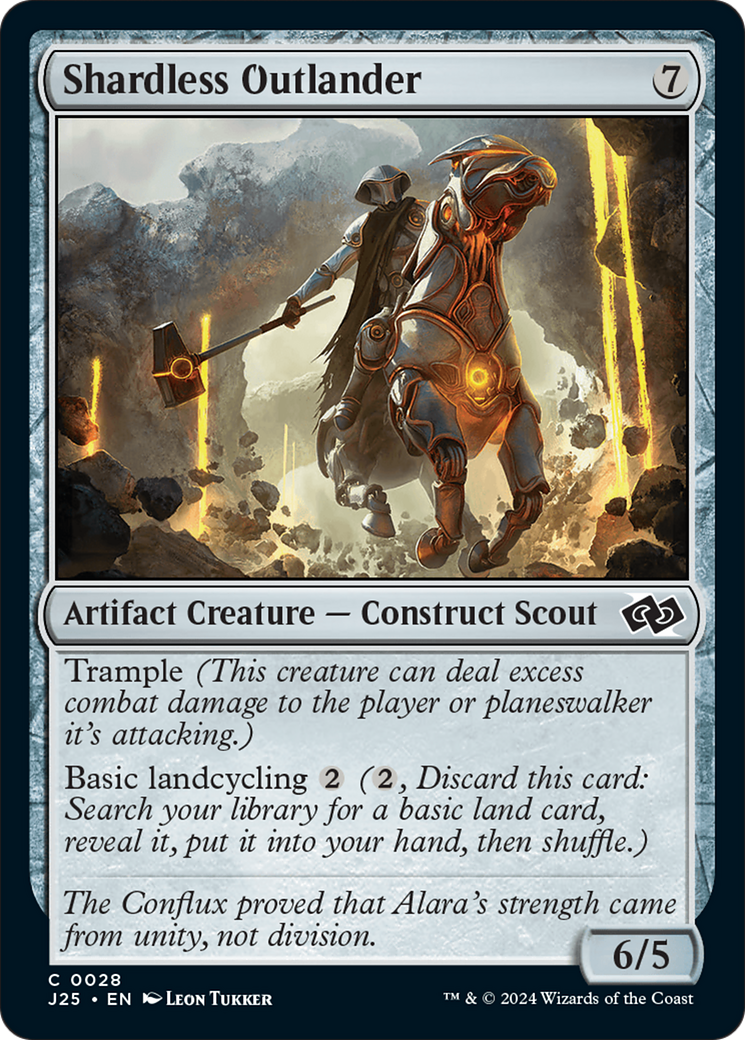 Image of Shardless Outlander (J25-028) - Foundations Jumpstart