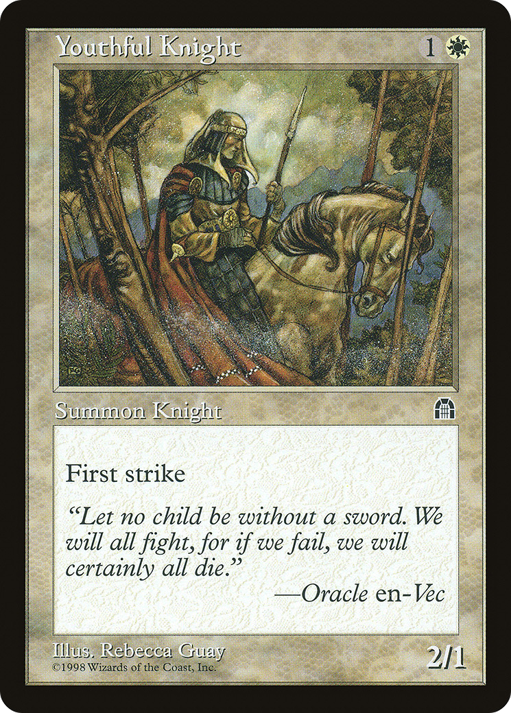 Image of Youthful Knight (STH-) - Stronghold