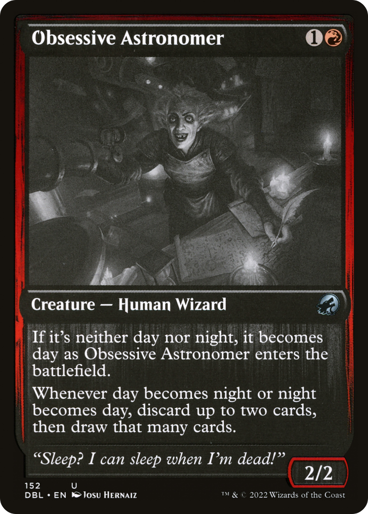 Image of Obsessive Astronomer (DBL-152) - Innistrad: Double Feature