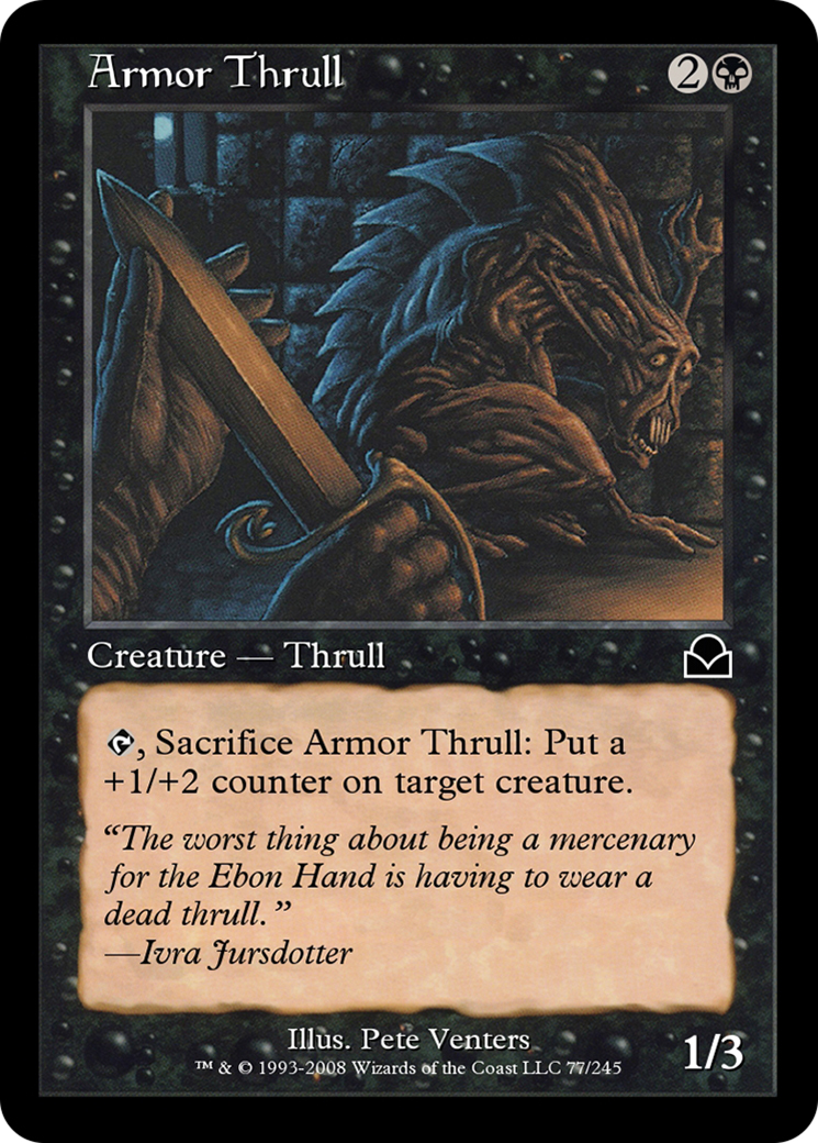 Image of Armor Thrull (ME2-077) - Masters Edition II