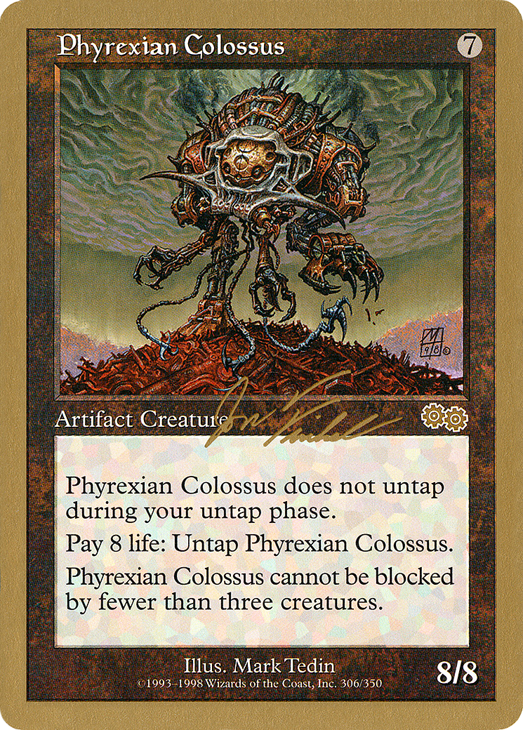 Image of Phyrexian Colossus - 2000 Jon Finkel (USG) (WCD-) - World Championship Decks 2000