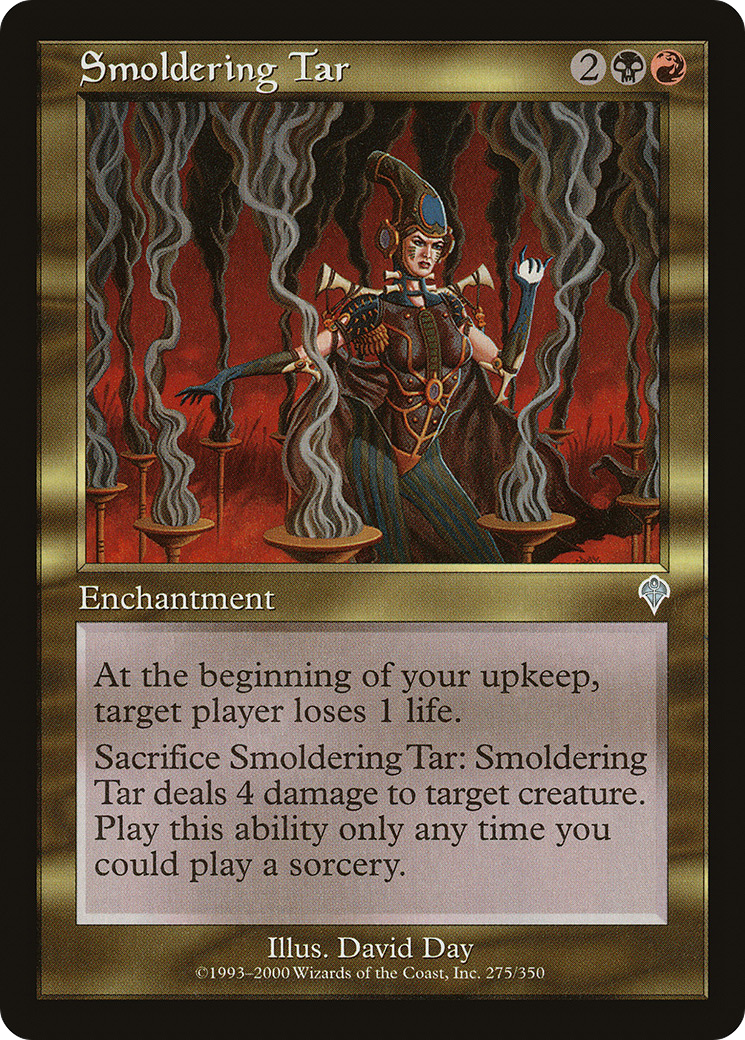 Image of Smoldering Tar (INV-275) - Invasion
