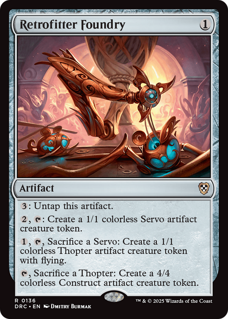Image of Retrofitter Foundry (DRC-136) - Commander: Aetherdrift