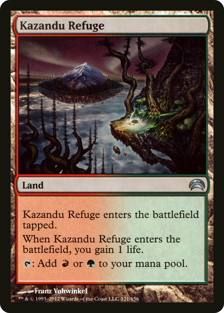 Image of Kazandu Refuge (PC2-121) - Planechase 2012