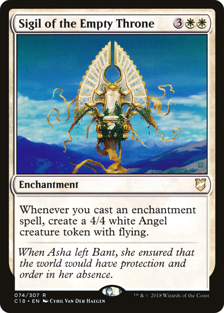 Image of Sigil of the Empty Throne (C18-074) - Commander 2018