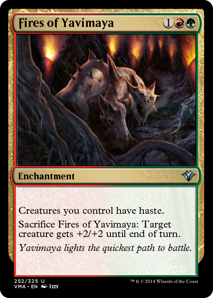 Image of Fires of Yavimaya (VMA-252) - Vintage Masters