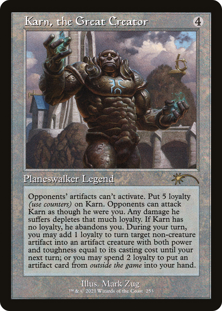 Image of Karn, the Great Creator (SLD-253) - Secret Lair Drop