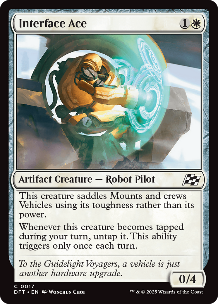 Image of Interface Ace (DFT-017) - Aetherdrift Foil