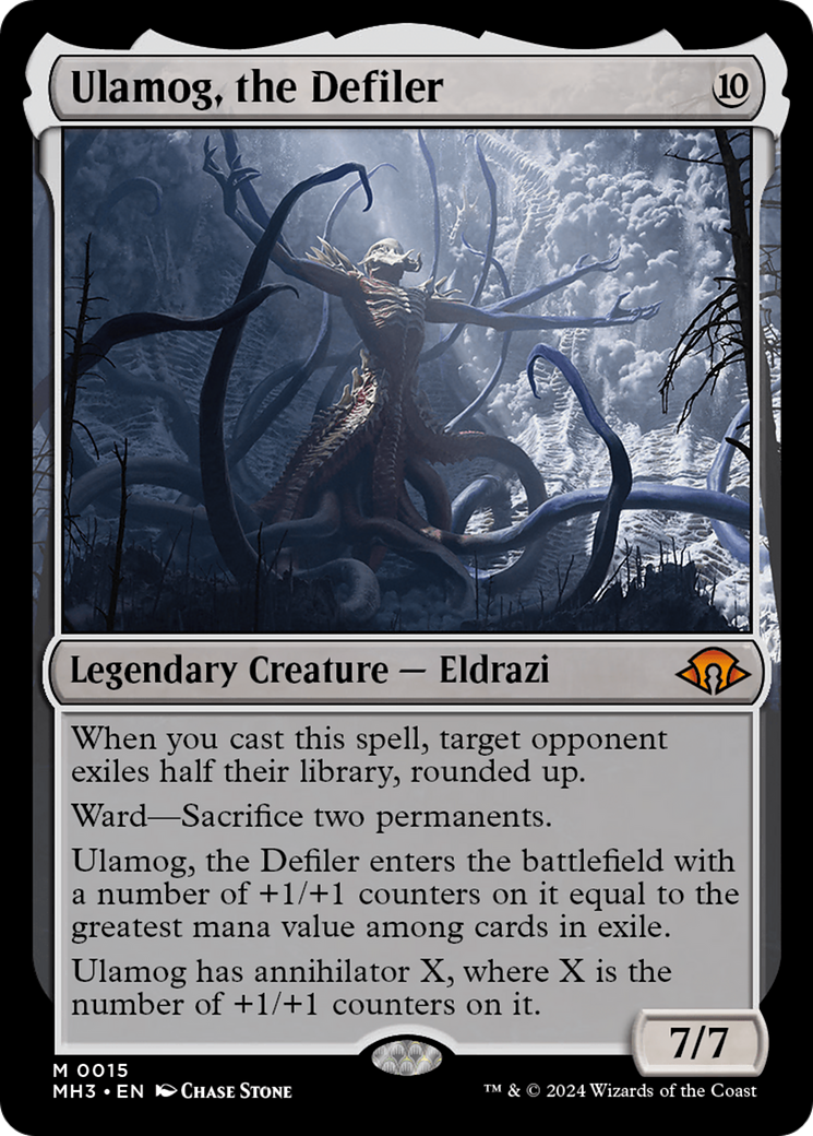 Image of Ulamog, the Defiler (MH3-015) - Modern Horizons 3