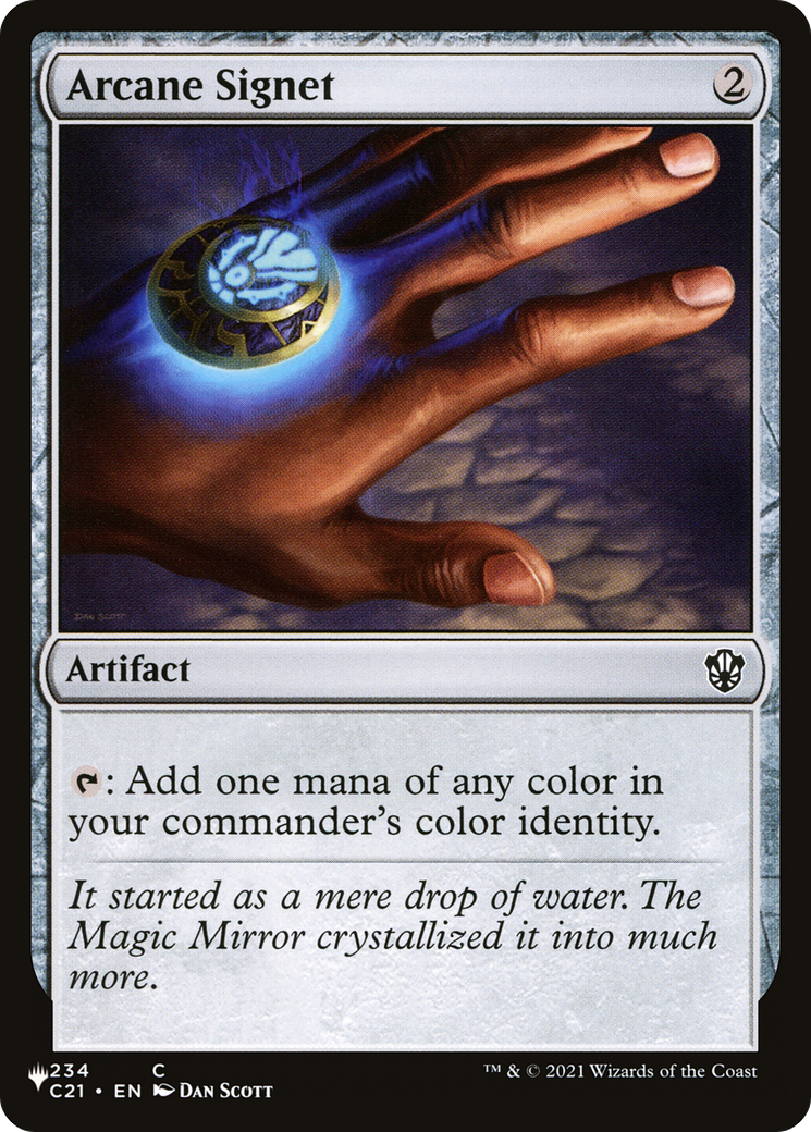 Image of Arcane Signet (C21) (LIST-234) - The List