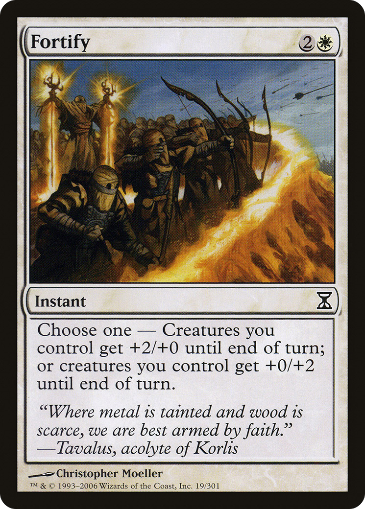 Image of Fortify (TSP-019) - Time Spiral Foil
