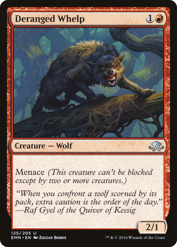Image of Deranged Whelp (EMN-125) - Eldritch Moon Foil