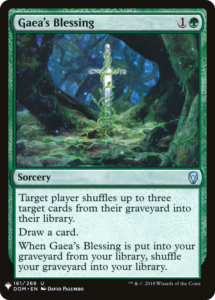 Image of Gaea's Blessing (LIST-DOM-161) - The List